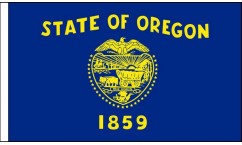 Oregon Table Flags